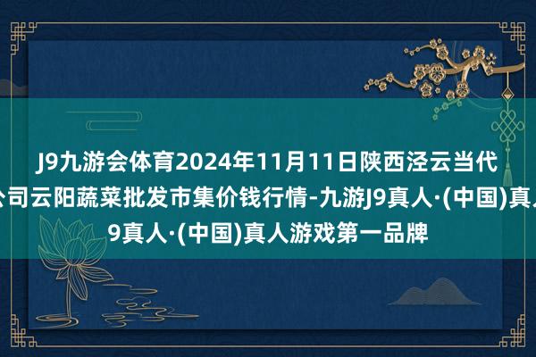 J9九游会体育2024年11月11日陕西泾云当代农业股份有限公司云阳蔬菜批发市集价钱行情-九游J9真人·(中国)真人游戏第一品牌