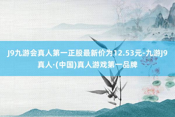 J9九游会真人第一正股最新价为12.53元-九游J9真人·(中国)真人游戏第一品牌